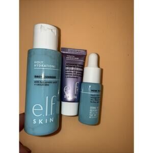 Elf SKIN Hydrated Ever After Mini Kit - Cleanser, Moisturizer, Retinoid, Booster